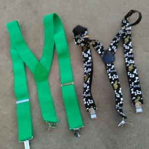 Two pairs of suspenders